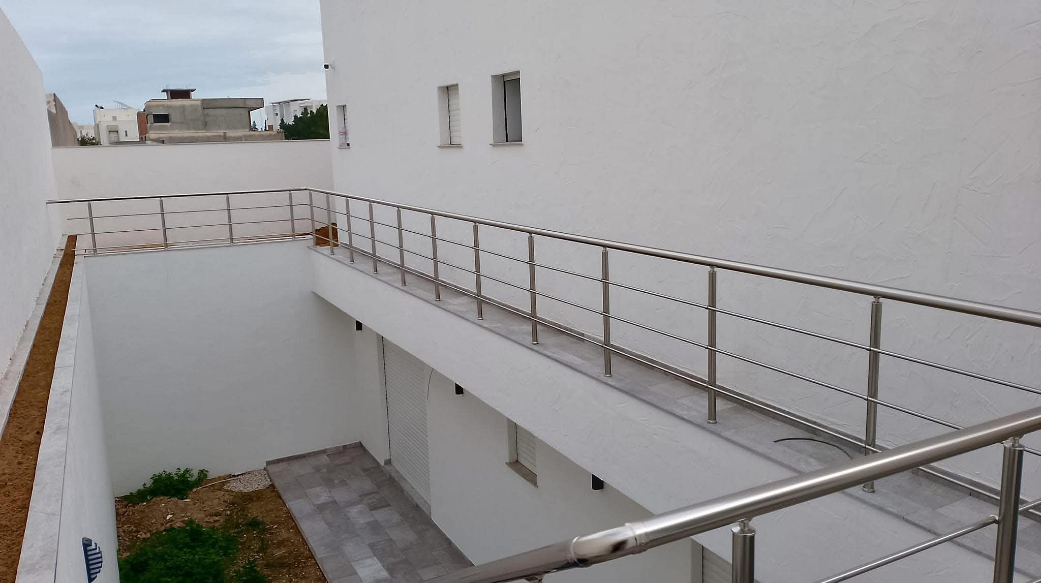 Garde-corps en aluminium