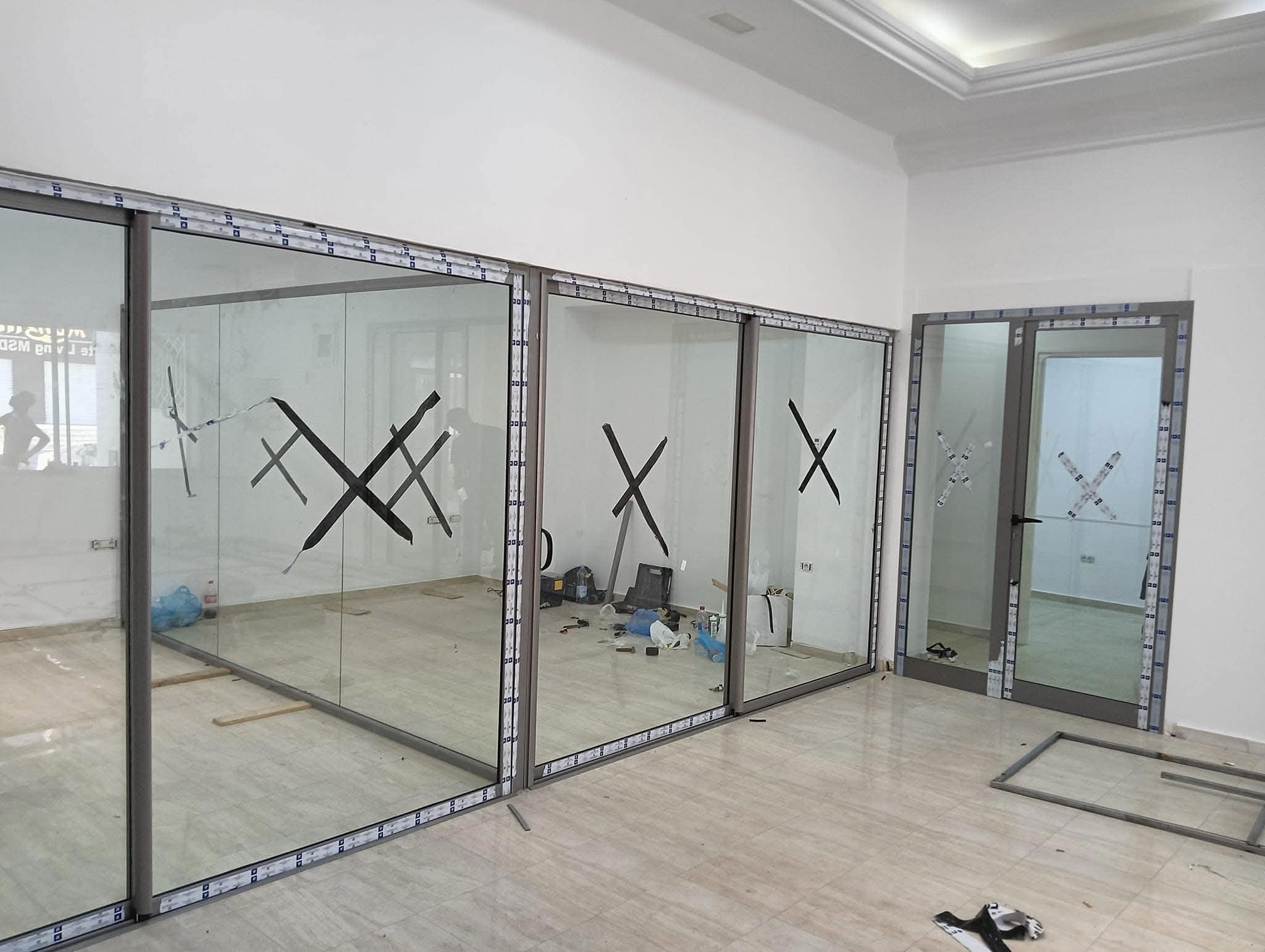 Cloisons amovibles aluminium